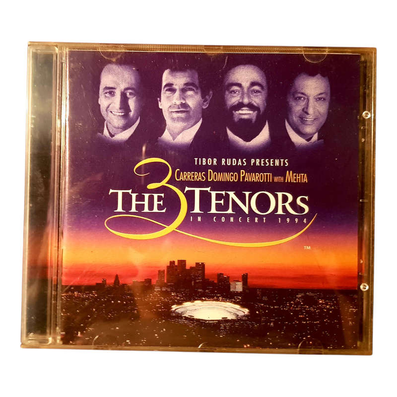 The Three Tenors in Concert 1994 CD | Pavarotti, Domingo & Carreras Live in Los Angeles