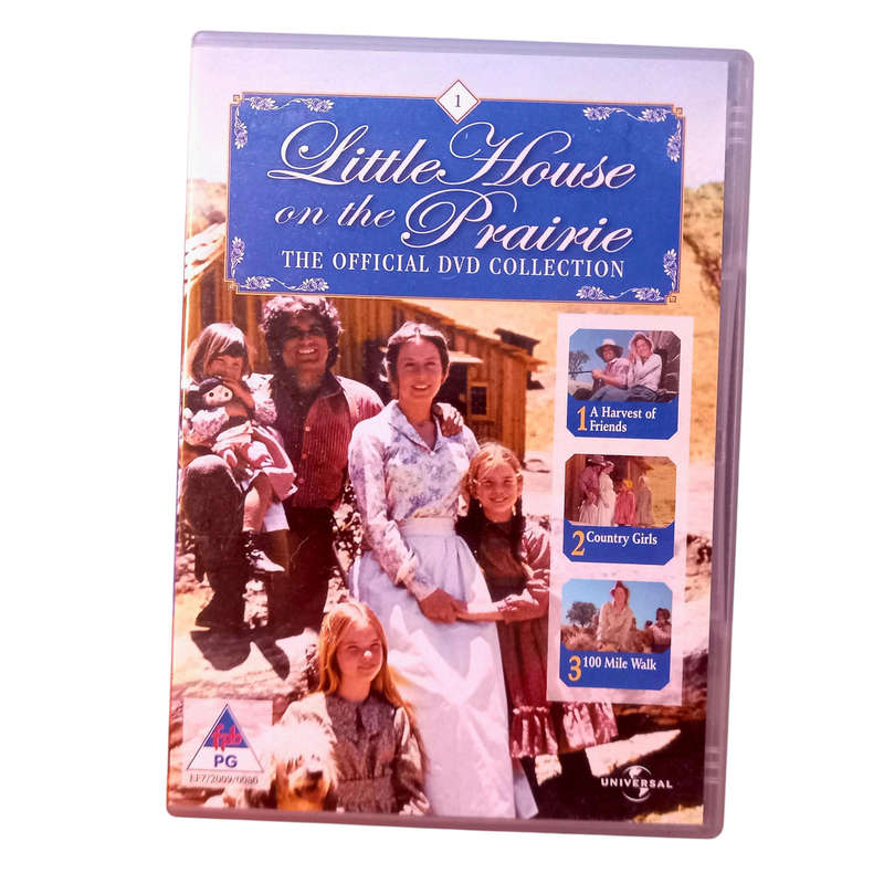 Little House on the Prairie  Episodes 1 to 3  DVD  Very Good Condition  Region 2