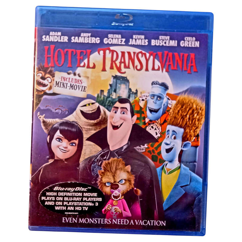 Kids Blu-ray Lot  3 Family Movies  Horton Hears a Who, Hotel Transylvania & The Tale of Despereaux
