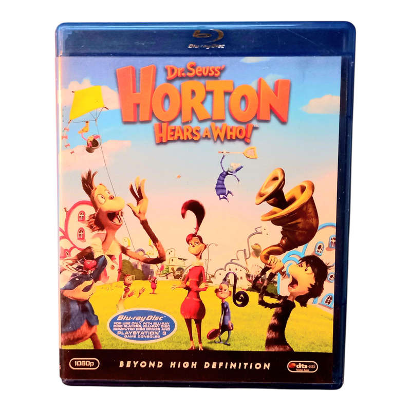 Kids Blu-ray Lot  3 Family Movies  Horton Hears a Who, Hotel Transylvania & The Tale of Despereaux
