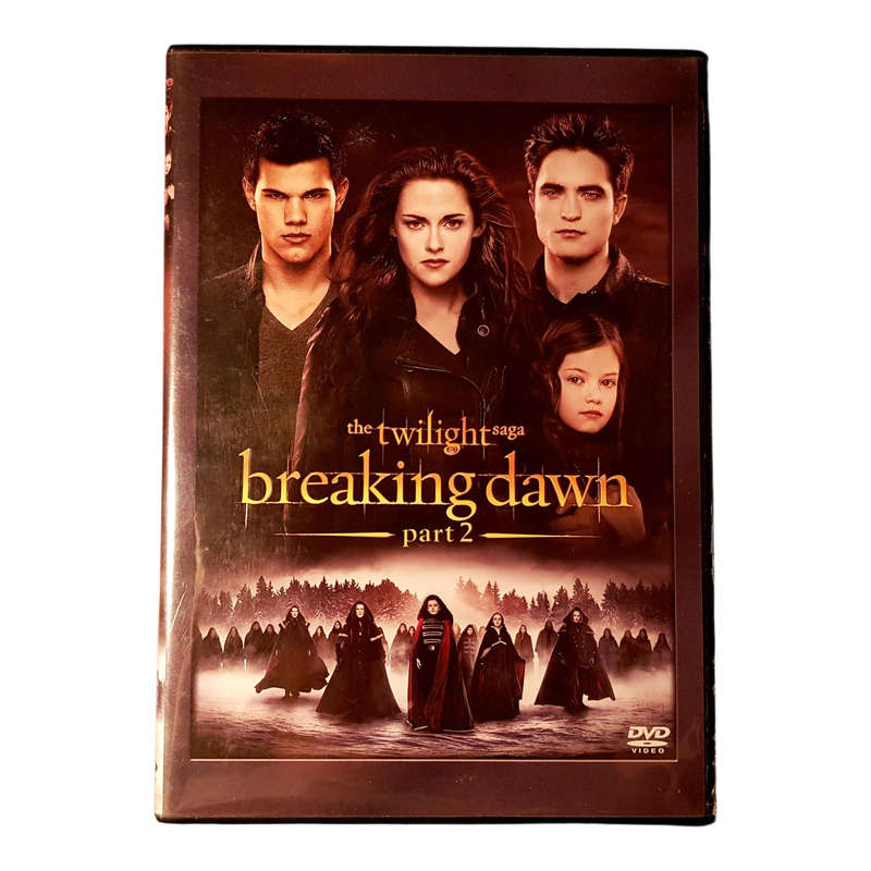 Twilight: Breaking Dawn Part 1 & Part 2  2 x DVDs | Very Good Condition | Region 2