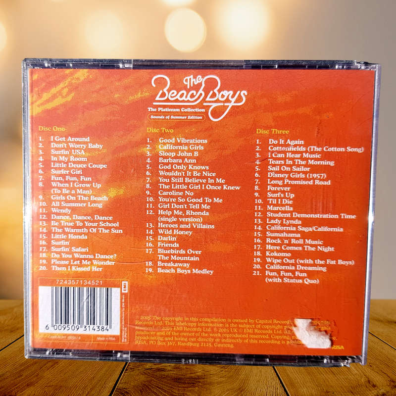 The Beach Boys  The Platinum Collection: Sounds of Summer Edition 3-CD Box Set