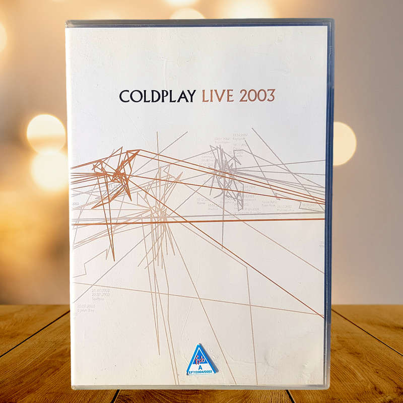 DVD Coldplay Live 2003