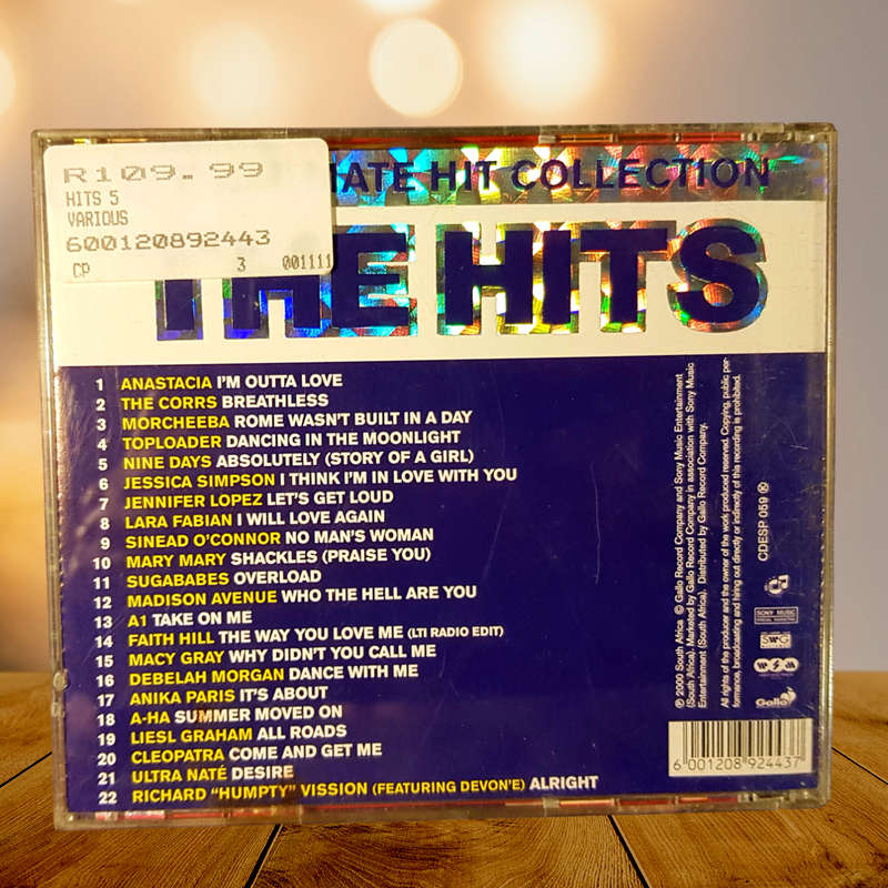 Lot of 5 The Hits CDs