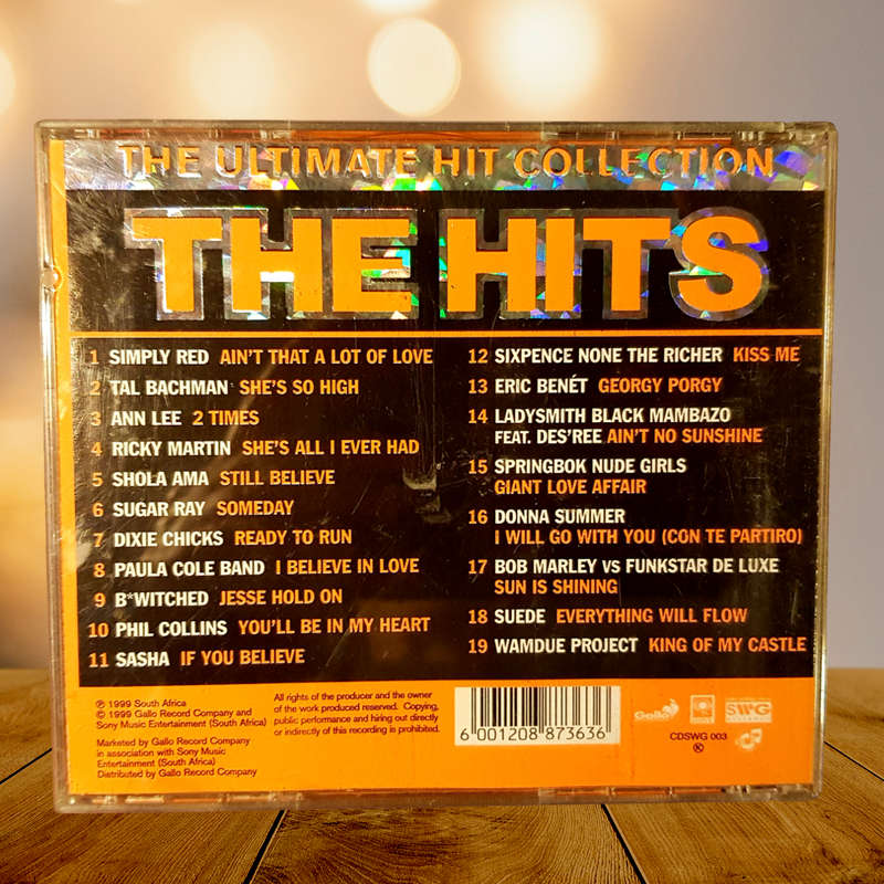 Lot of 5 The Hits CDs