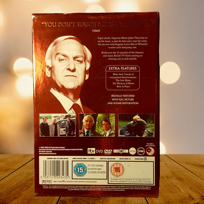 DVD - Inspector Morse Complete Case Files (all 33 episodes)