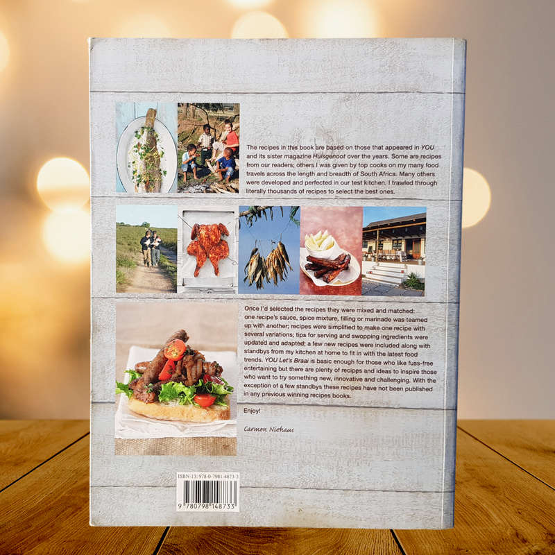 Softcover Cookbook YOU Let's Braai BY Carmen Niehaus