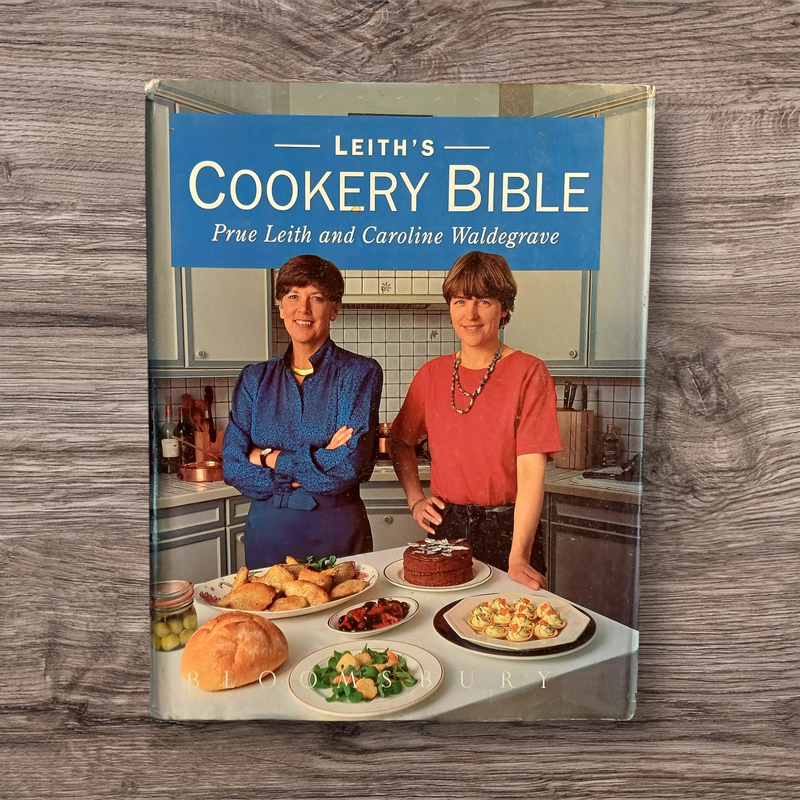 Leith's Cookery Bible Prue Leith & Caroline Waldegrave Hardcover Very Good Condition