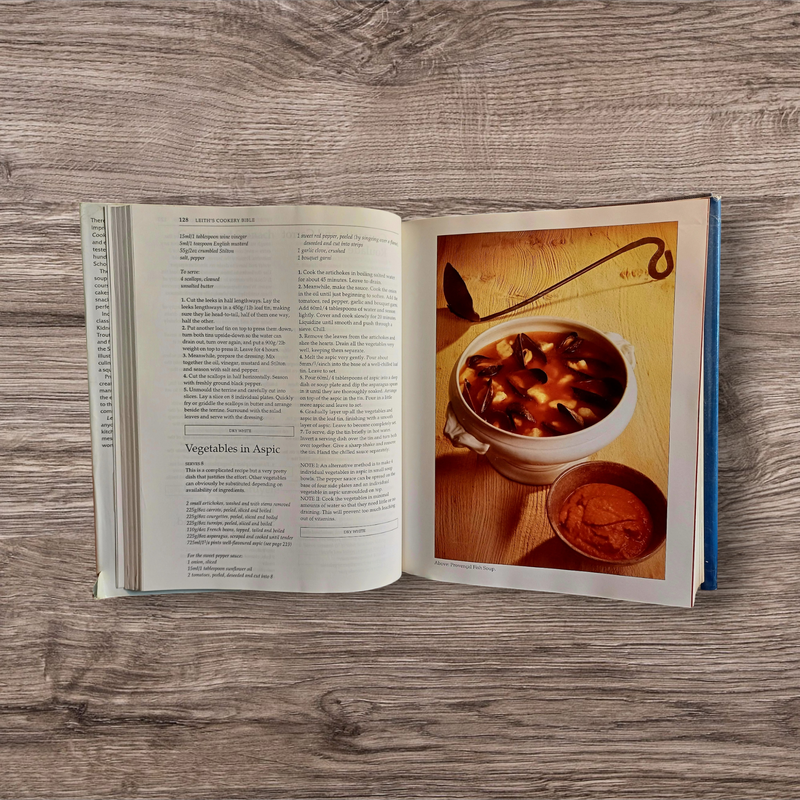 Leith's Cookery Bible Prue Leith & Caroline Waldegrave Hardcover Very Good Condition