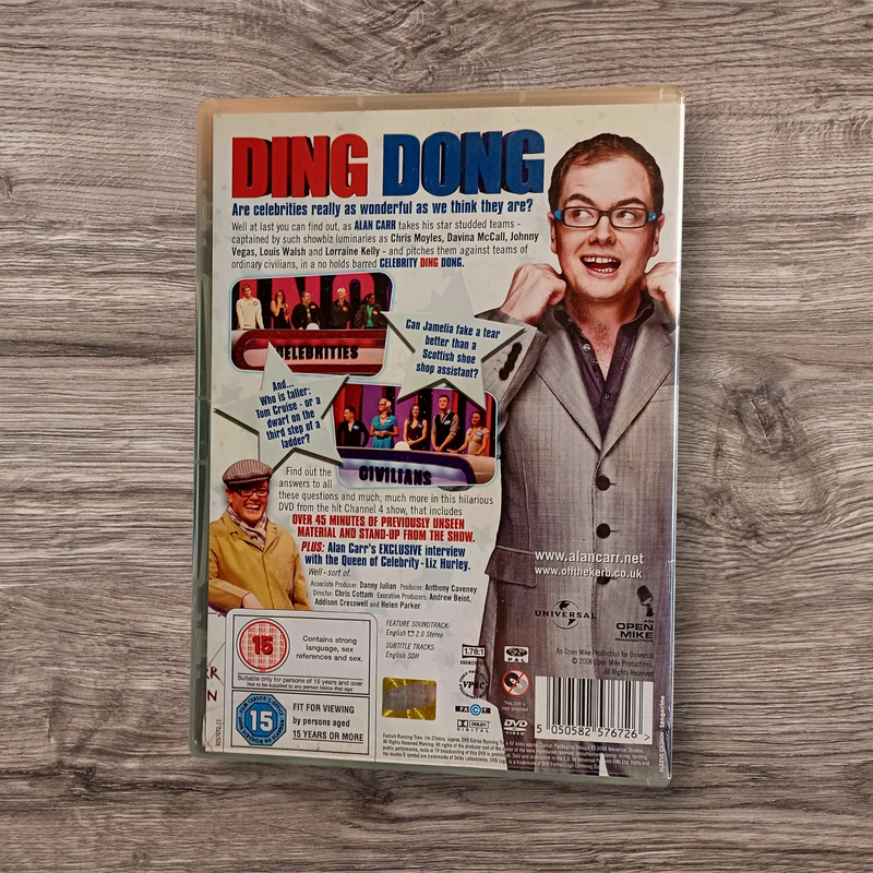 Alan Carr's Now That's What I Call A DING DONG - DVD