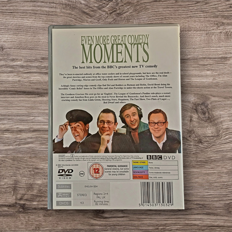 Even More Great Comedy Moments DVD Preloved in Very Good Condition