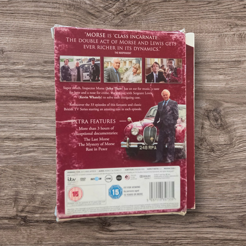 Inspector Morse: The Complete Case Files (DVD, Boxed set) - 33 Episodes