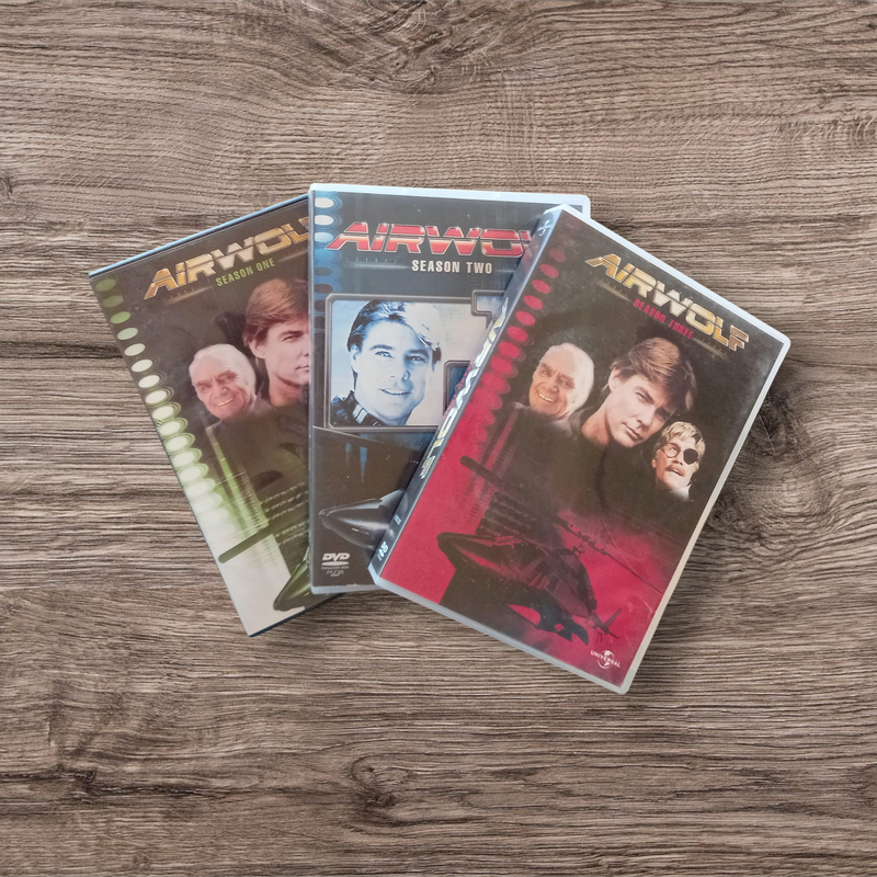 Airwolf - Season 1 to 3 - DVD - 16 Discs