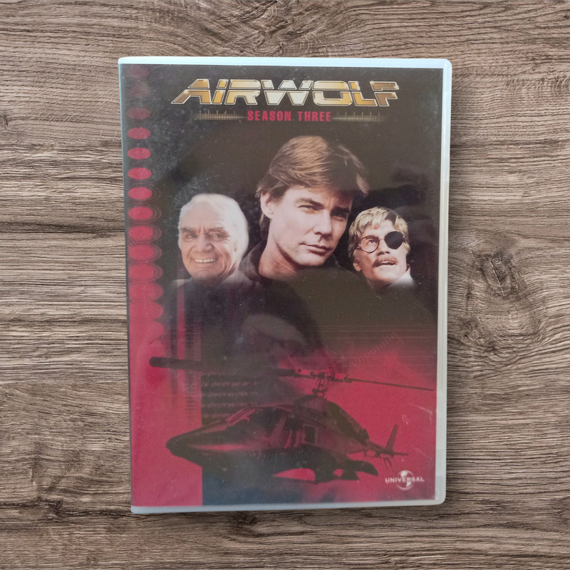 Airwolf - Season 1 to 3 - DVD - 16 Discs