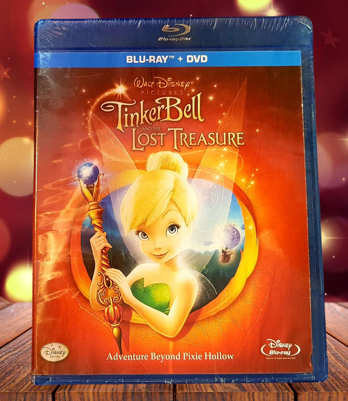 Tinker Bell and the Lost Treasure Blu-Ray + DVD Factory Sealed Magical Family Adventure