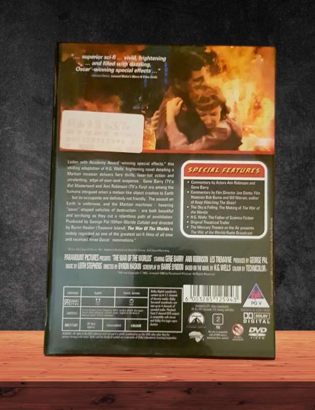 DVD - H. G Wells's War Of The Worlds