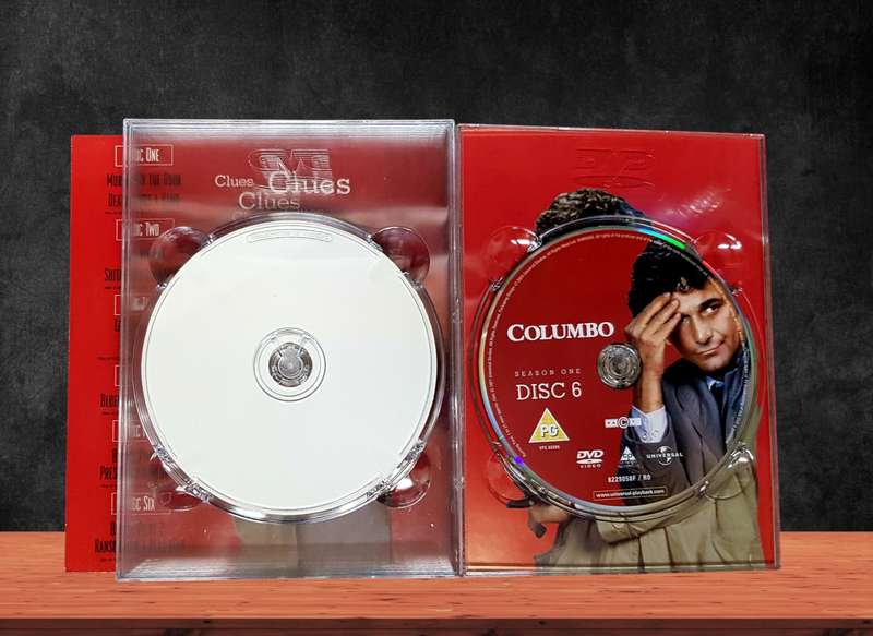 Columbo  The Complete First Season DVD, Region 2  Peter Falk Classic Crime Series