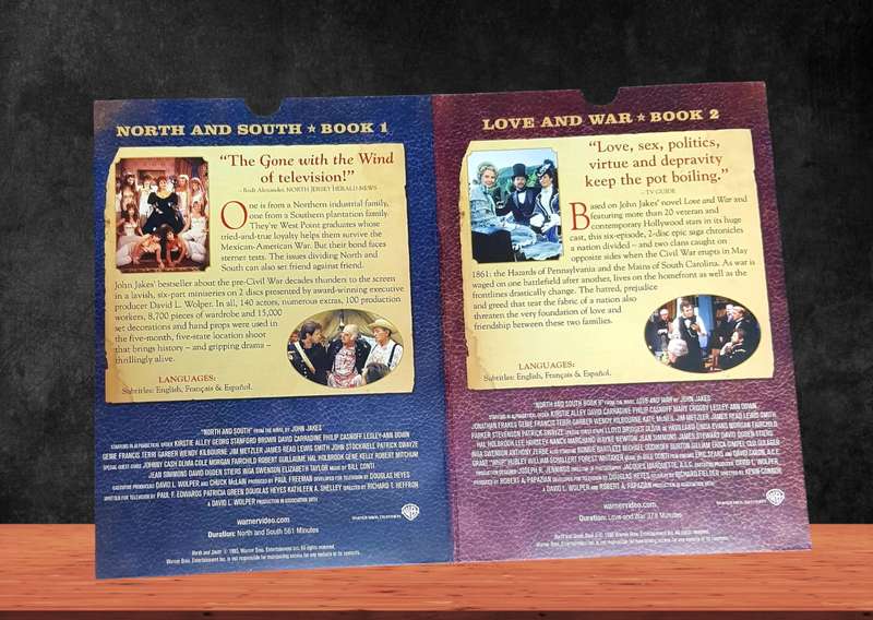 DVD - North and South - The Trilogy - 8 Disc Collector's edition