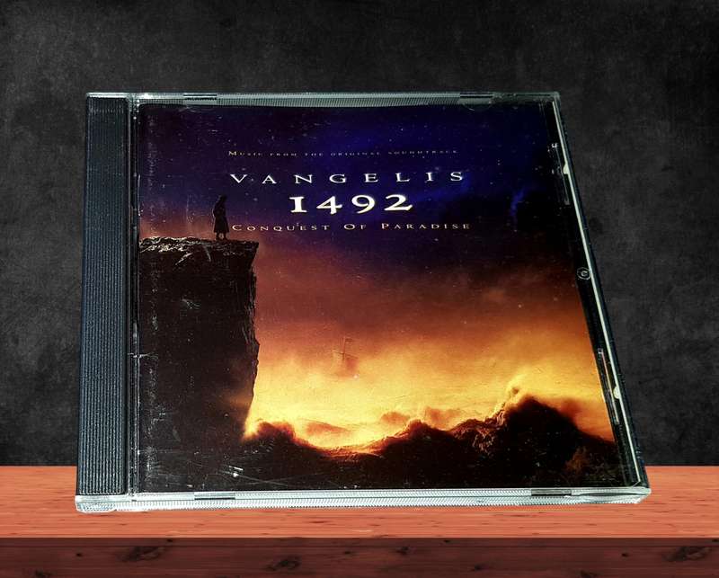CD - Vangelis  1492  Conquest Of Paradise (Music From The Original Soundtrack)