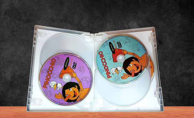 Pinocchio Afrikaans  5 x DVD Box Set  Reeks 125  Volledige Animasiereeks in Afrikaans