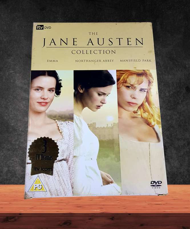 DVD - The Jane Austen ITV Collection - Mansfield Park / Northanger Abbey / Emma (3 Disc Box Set)