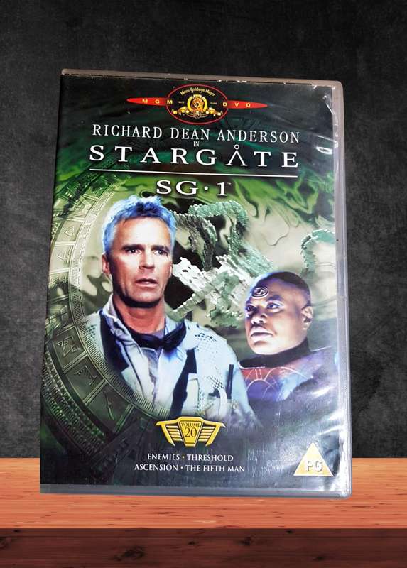 Stargate SG-1 Season 5 Volume 20 [DVD]  Sci-Fi Adventure Series  Region 2  Very Good Condition