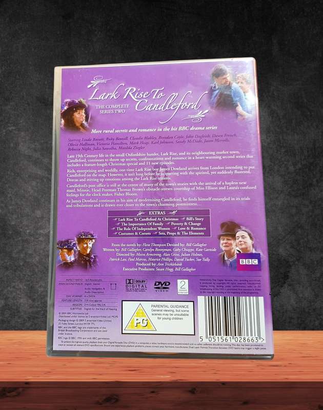 Lark Rise to Candleford Series 1 & 2 8-DVD Box Set Very Good Condition BBC Period Drama