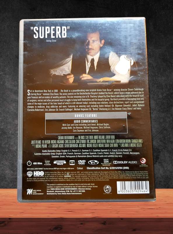DVD - The Knick - Complete - Season 1 & 2