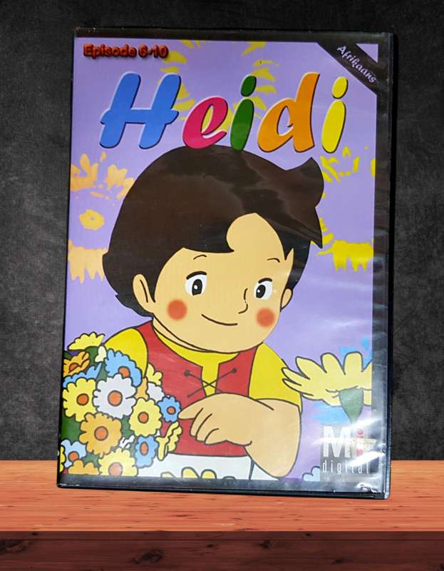 DVDs - Heidi -  Deel 1 - 25 - Afrikaans - 5 DVDs