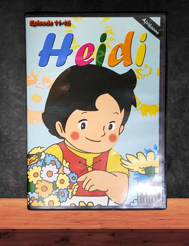 DVDs - Heidi -  Deel 1 - 25 - Afrikaans - 5 DVDs