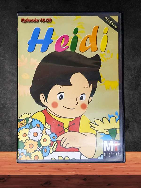 DVDs - Heidi -  Deel 1 - 25 - Afrikaans - 5 DVDs