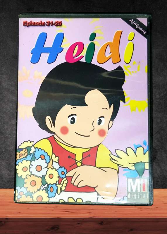 DVDs - Heidi -  Deel 1 - 25 - Afrikaans - 5 DVDs