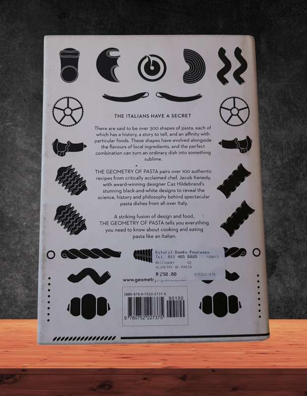 Hardcover Book - The Geometry of Pasta