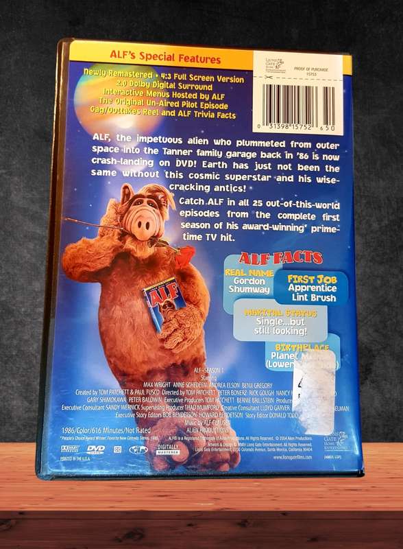 Alf Complete Seasons 1-4 Bundle DVD - Region 1