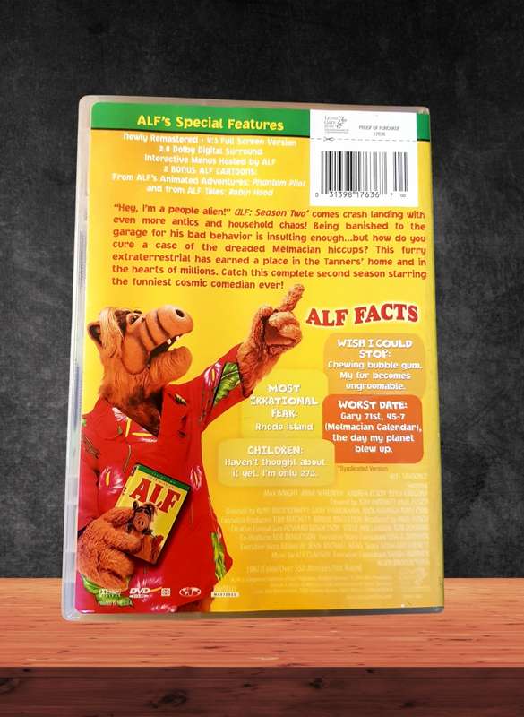 Alf Complete Seasons 1-4 Bundle DVD - Region 1