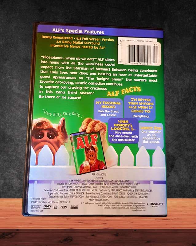 Alf Complete Seasons 1-4 Bundle DVD - Region 1