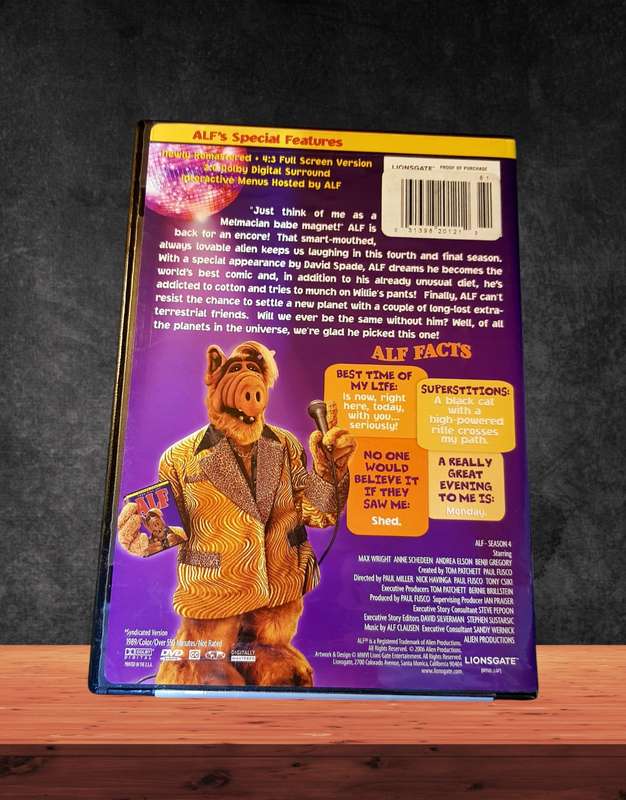 Alf Complete Seasons 1-4 Bundle DVD - Region 1