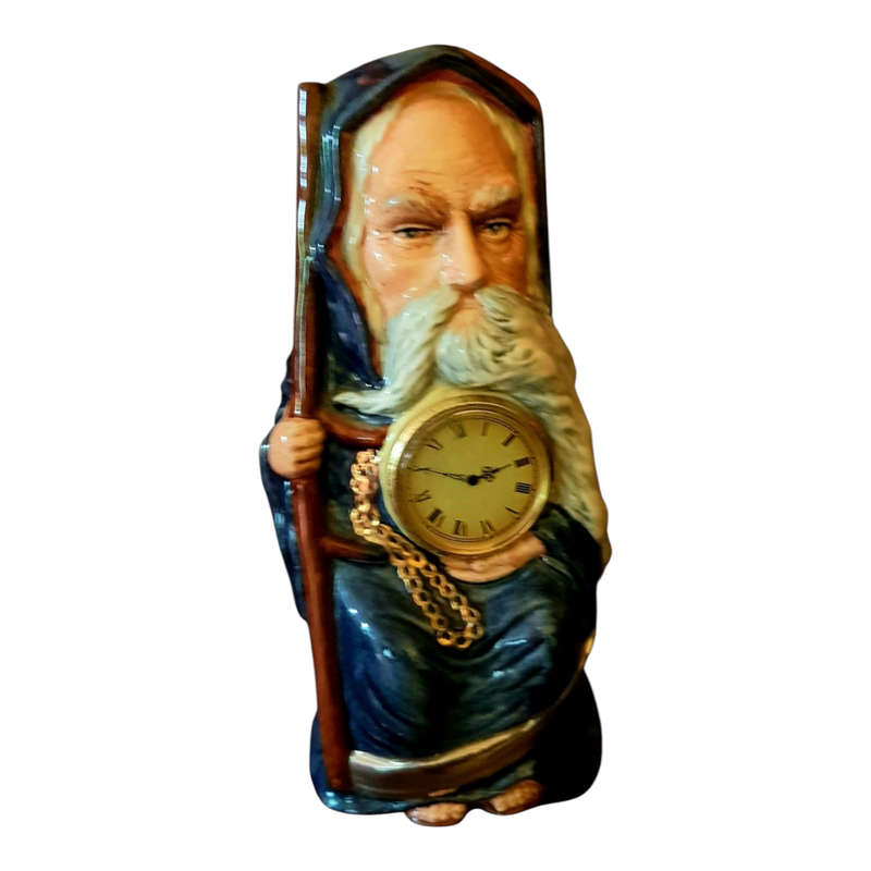 Old Father Time Clock D7069  Royal Doulton Toby Jug