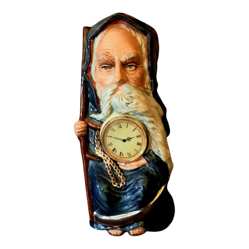 Old Father Time Clock D7069  Royal Doulton Toby Jug