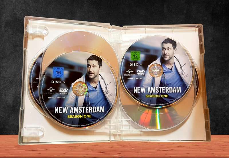 New Amsterdam Season 1 DVD Box Set Medical Drama Series Region 2