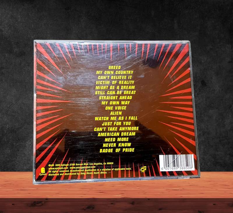 CD Pennywise Straight Ahead