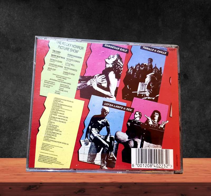 The Rocky Horror Picture Show DVD & CD Soundtrack Combo Cult Classic