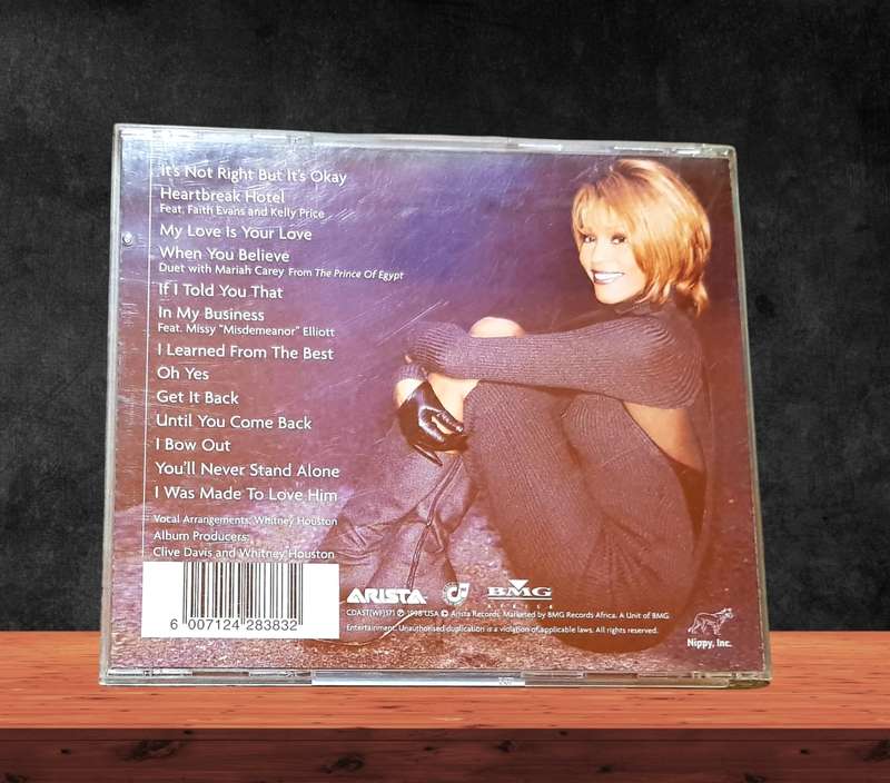 CD Whitney Houston My Love Is Your Love
