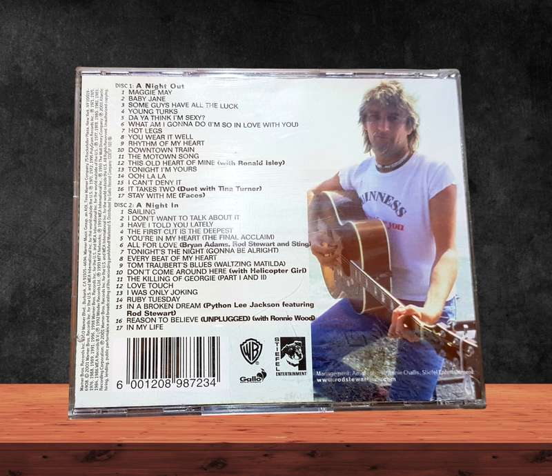 CD x 2 Rod Stewart The Story So Far The Very Best Of Rod Stewart