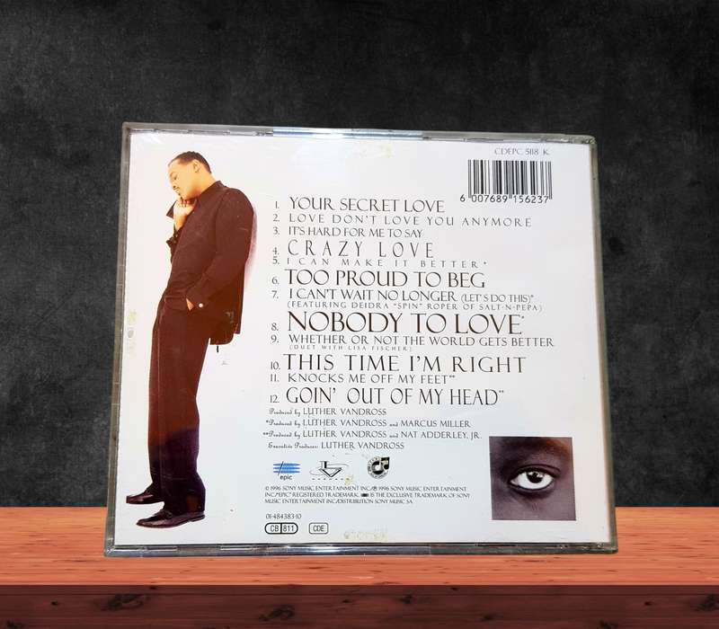 CD Luther Vandross Your Secret Love
