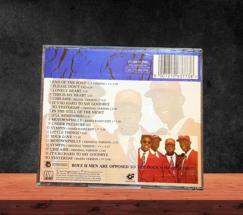 Boyz II Men  Cooleyhighharmony CD | Iconic 90s R&B Debut Album | Includes Motownphilly