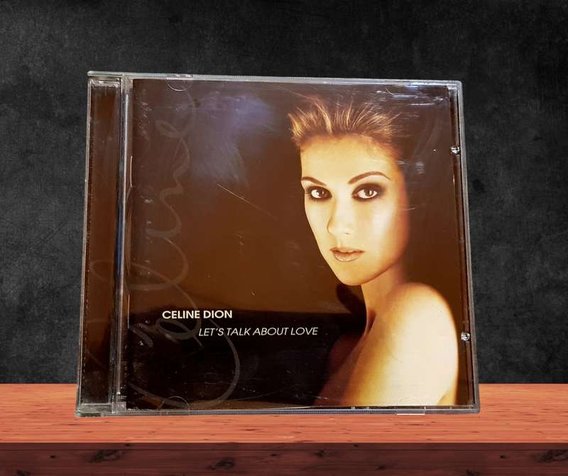 CD Celine Dion Let's Talk About Love