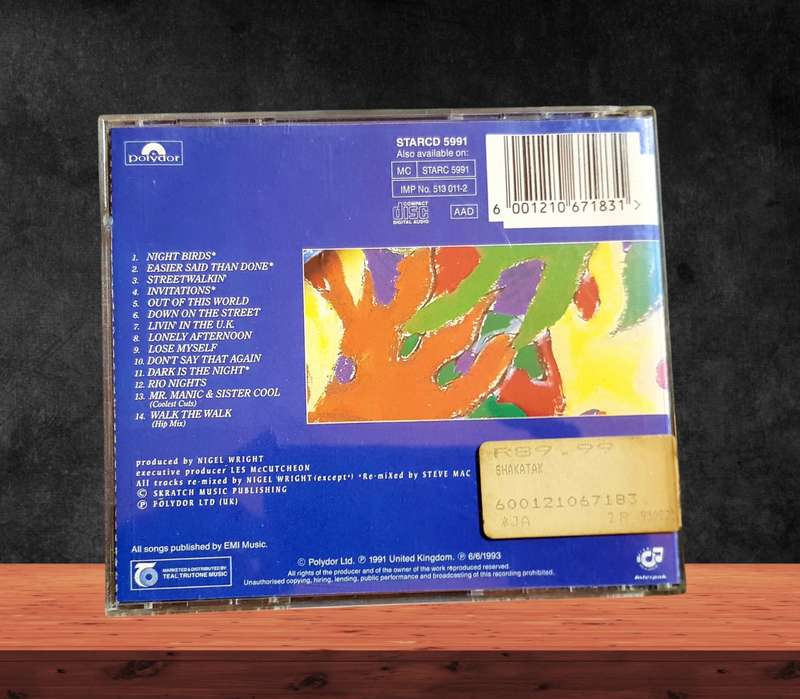 CD Shakatak Remix Best Album