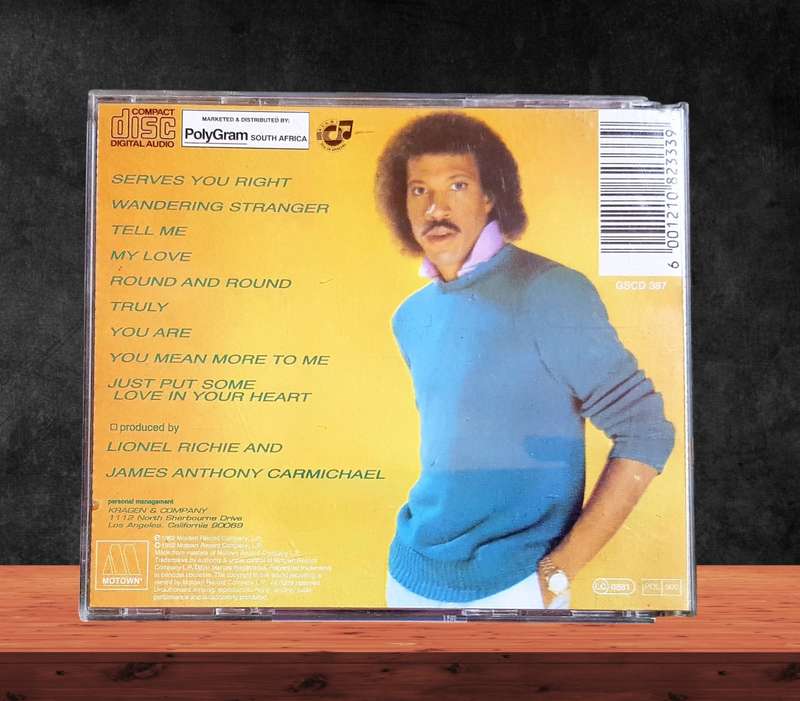 CD - Lionel Richie  Lionel Richie