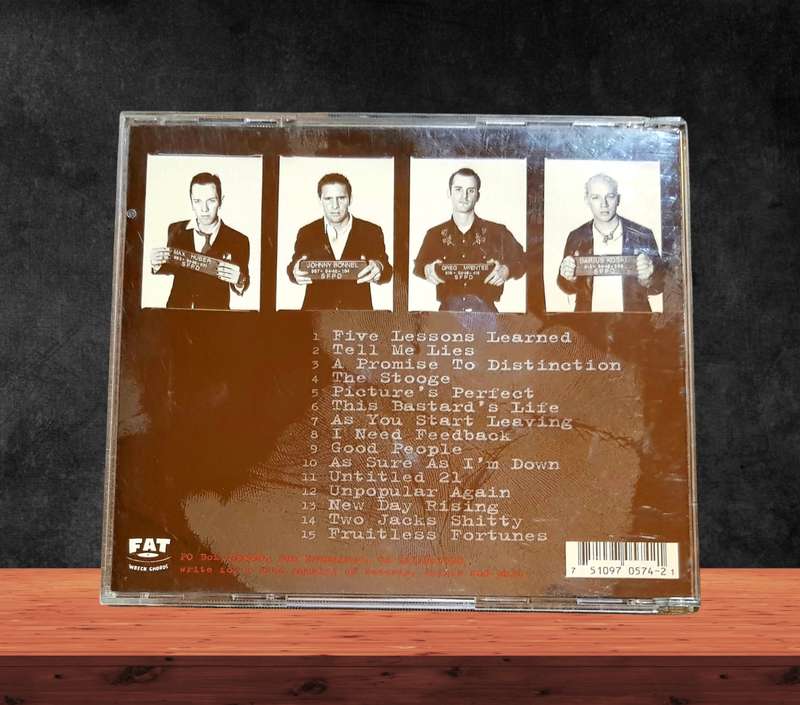 CD Swingin' Utters Five Lessons Learned